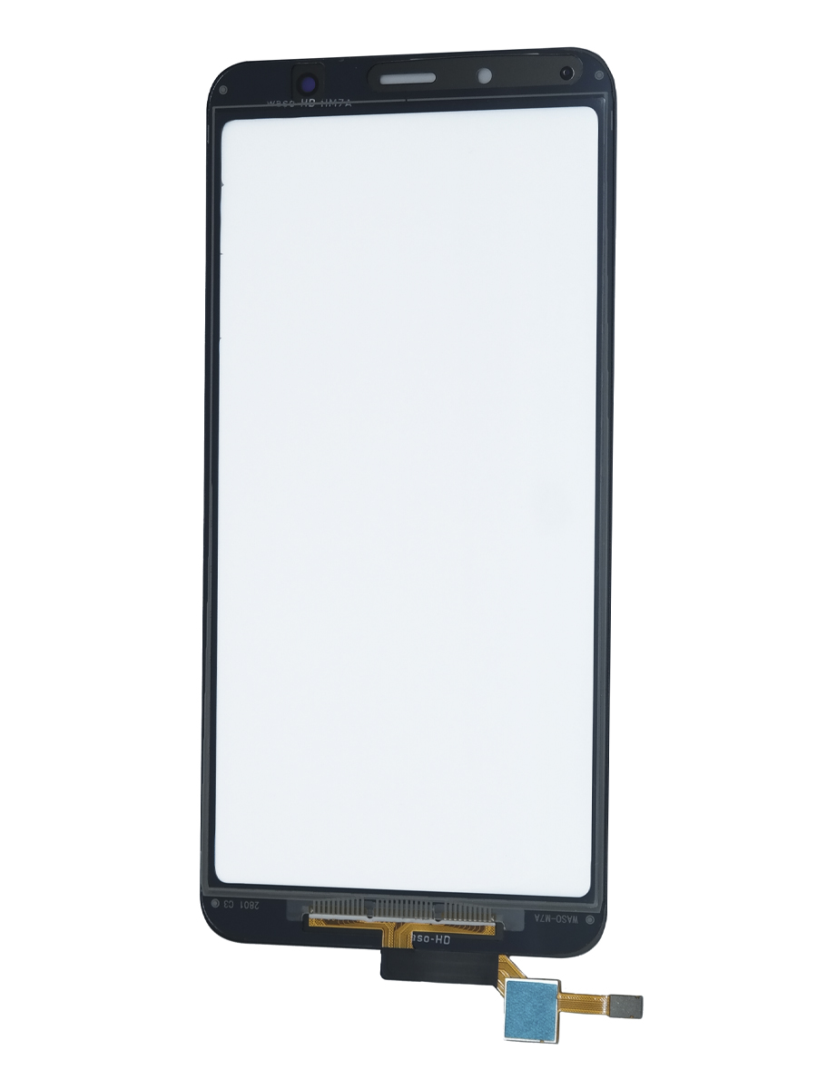 Тачскрин (сенсорное стекло) для Xiaomi Redmi 7A с OCA пленкой черный