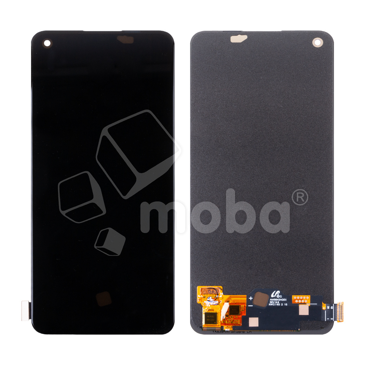 Дисплей для OnePlus Nord CE2 5G (IV2201) в сборе с тачскрином Черный - (OLED)