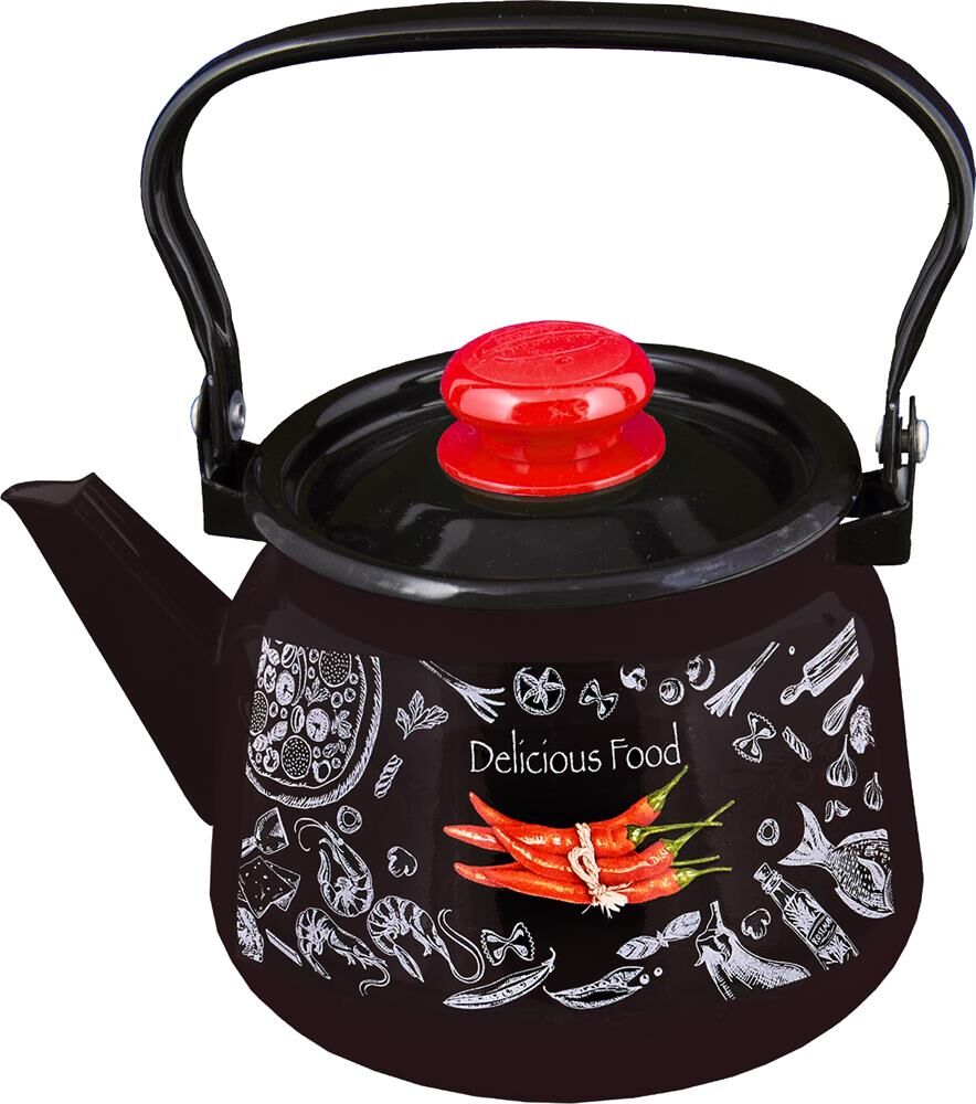 Чайник APPETITE С2714.36*100 Chilli эмал 2,3л без свистка
