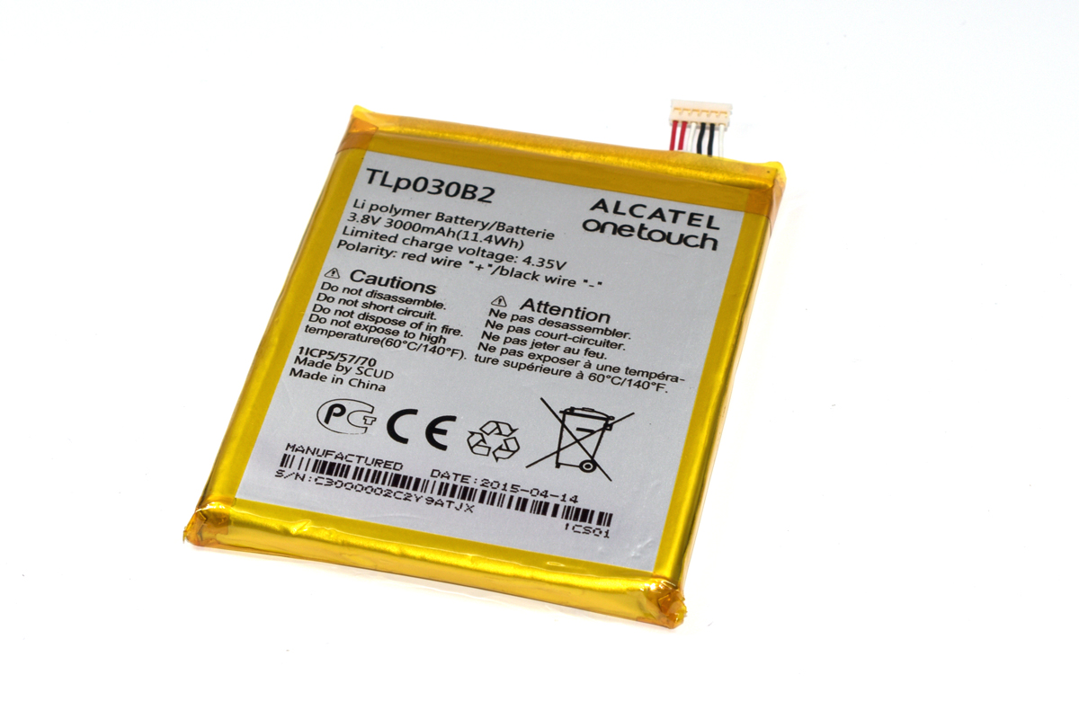 Аккумулятор для Alcatel TLp030B2/Pop S7 7045Y 3000 мАч батарея