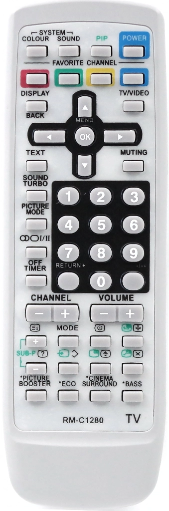 Пульт Huayu RM-C1280 (ic) для телевизора JVC