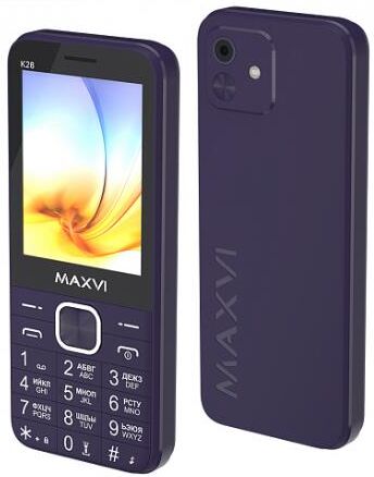 Телефон мобильный MAXVI K28 Purple