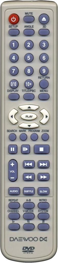 Пульт Daewoo dvd DV-1350S/3 orig оригинальный