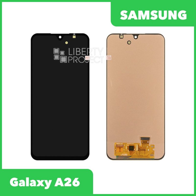 LCD дисплей для Samsung Galaxy A26 SM-A266 с тачскрином OLED (черный)