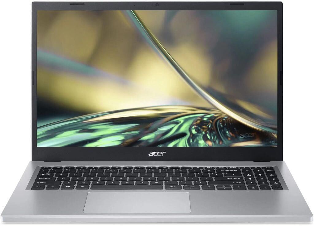 Ноутбук ACER 15.6" Aspire A315-24P-R6N2 Ryzen 5 7520U/16Gb/1Tb SSD/VGA int/no OS/Silver (NX.KDEER.00M) (ПИ)
