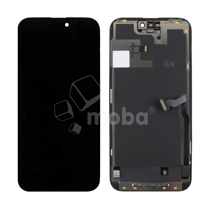 Дисплей для iPhone 14 Pro Max (A2895) в сборе с тачскрином Черный - GX (Hard OLED) (площадка под IC)