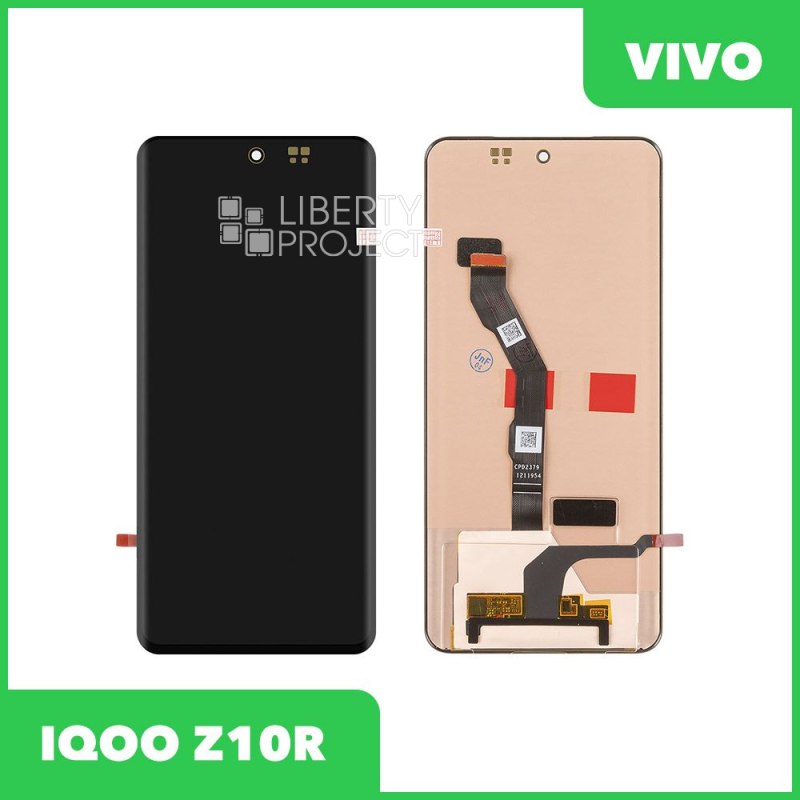 LCD дисплей для Vivo IQOO Z10R с тачскрином (черный) OR 100%