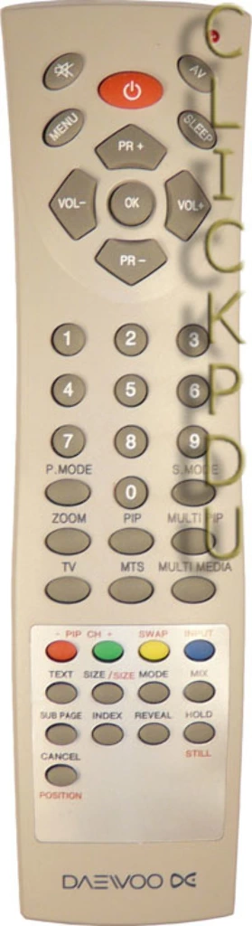 Пульт Daewoo DLP 3201P Plasma оригинальный