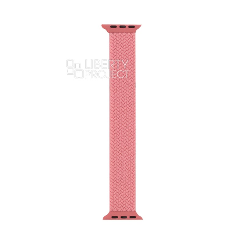 Монобраслет для Apple Watch COTEetCI W60 Nylon Braided Band 42/44 мм (145) (розовый)