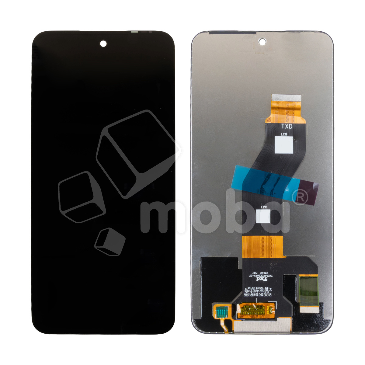 Дисплей для Tecno Spark Go 2/40 4G/40C (KM4/KM5n/KM4k) в сборе с тачскрином Черный - OR100