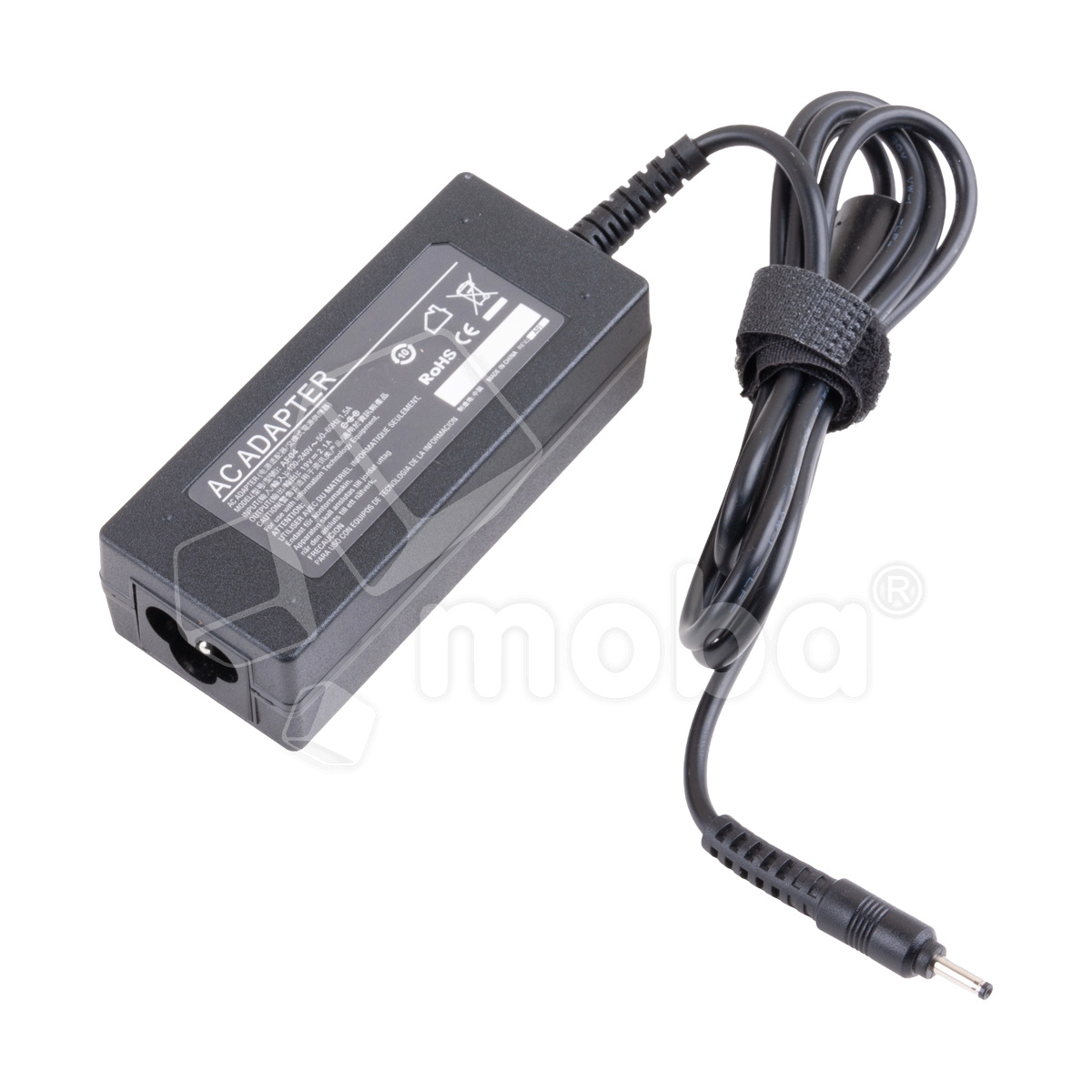 Блок питания (сетевой адаптер) для ноутбука Samsung 19V, 2,1A, 40W (3,0x1,0) - Стандарт (без сетевого кабеля)