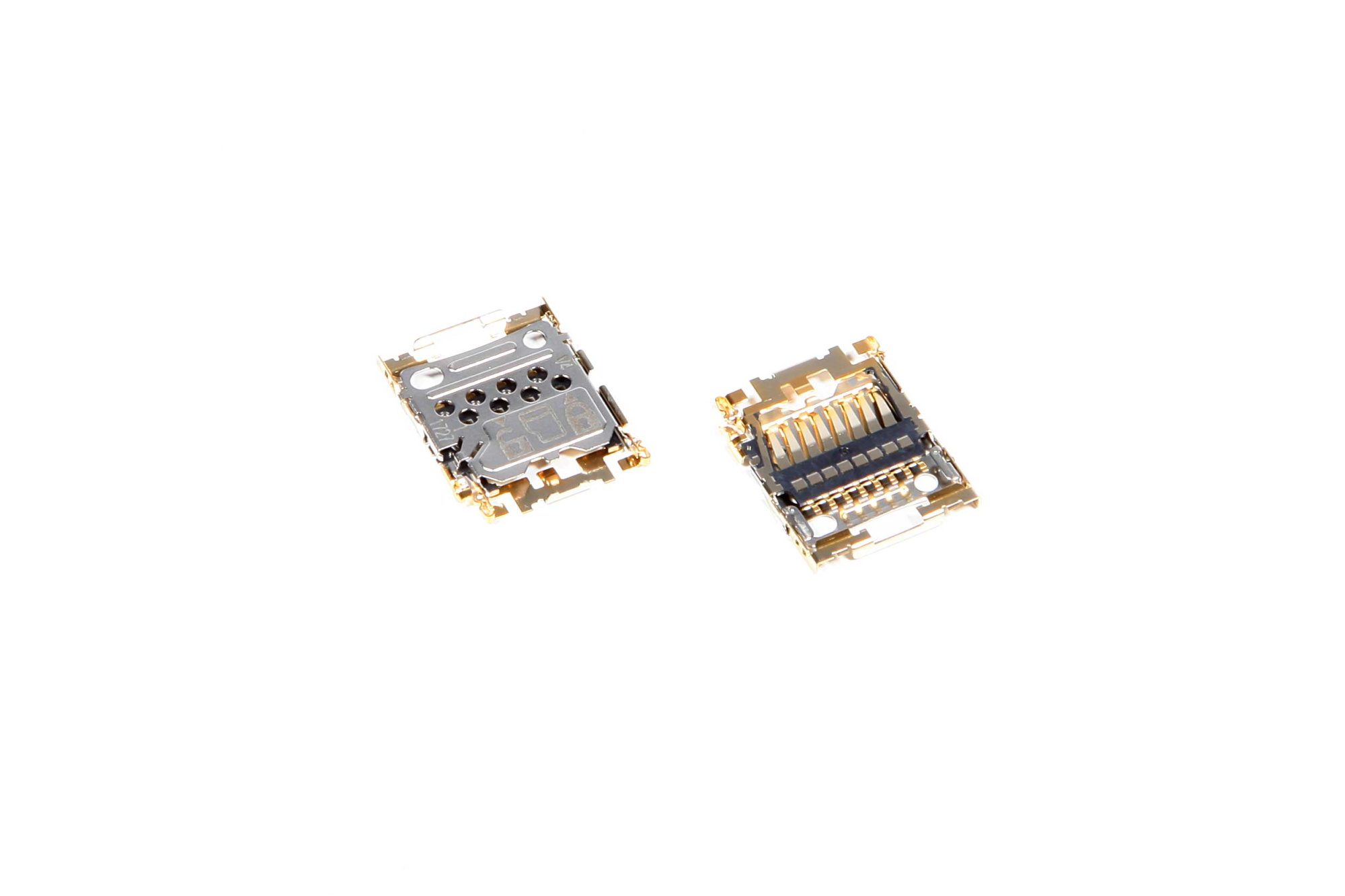 Коннектор SIM-карты (сим), mmc коннектор для Nokia 620/808 Micro SD (S89)