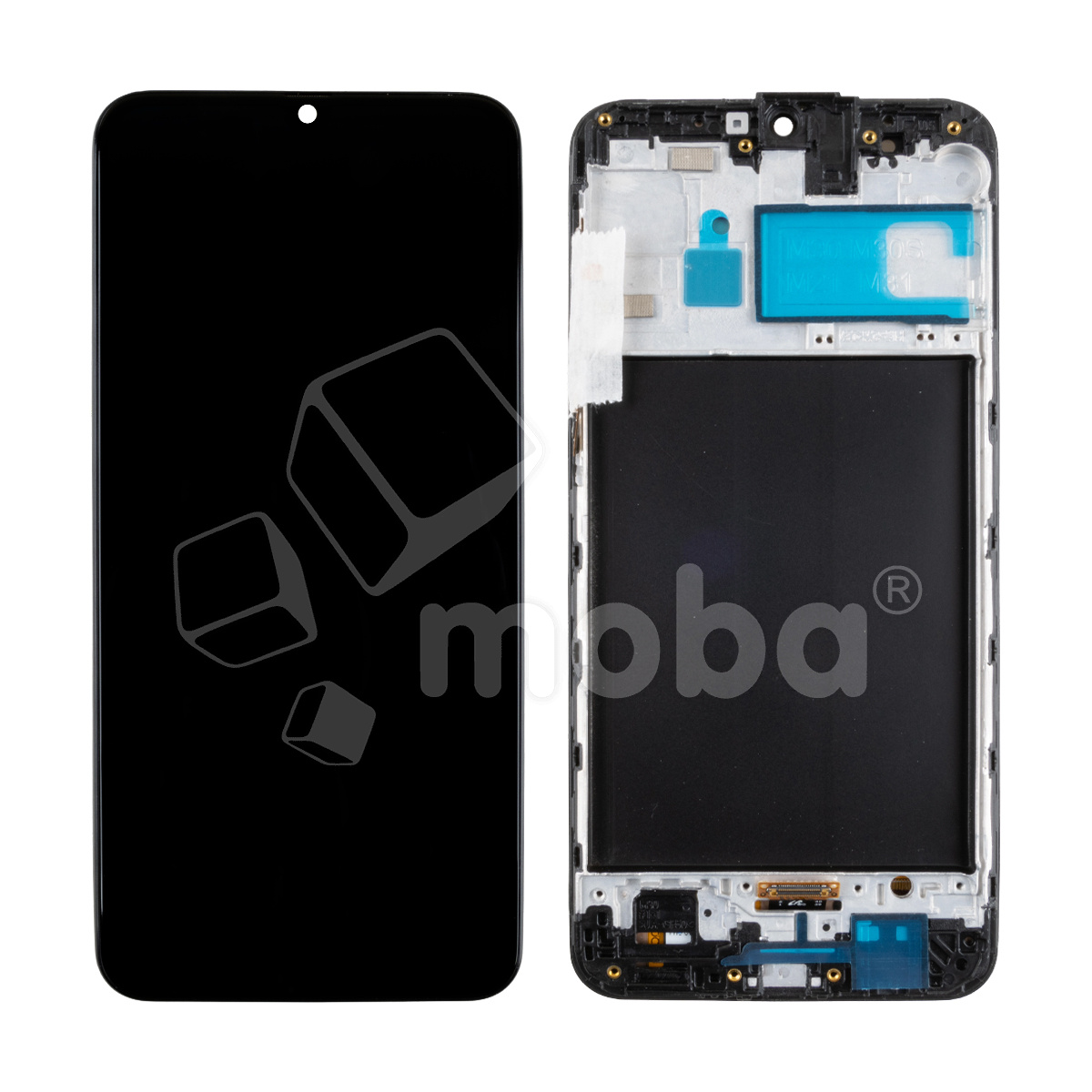 Дисплей для Samsung Galaxy M31 (M315F) модуль с рамкой Черный - Сервисный Оригинал
