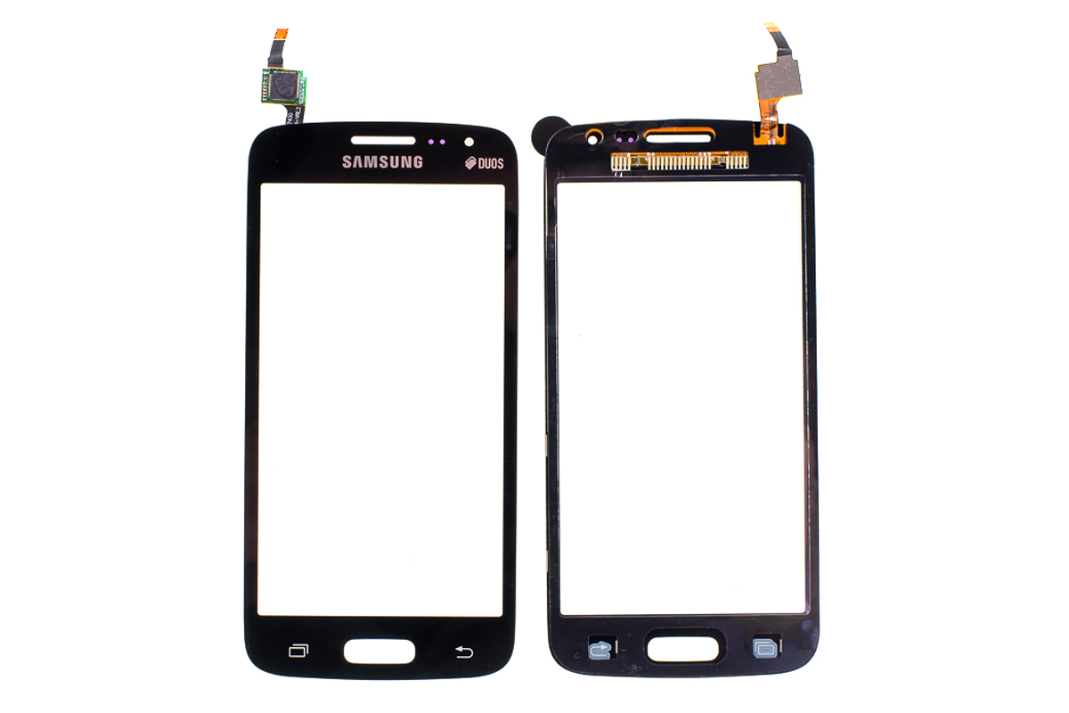 Тачскрин (сенсорное стекло) для Samsung Galaxy Core LTE G386 f черный ORIG