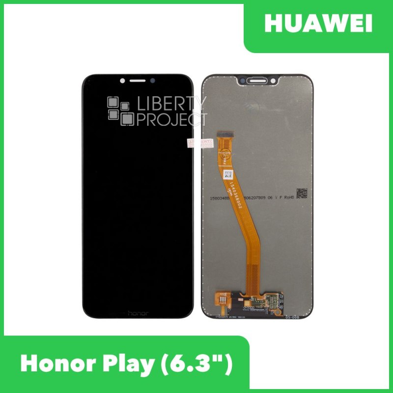 LCD дисплей для Huawei Honor Play (COR-L29) с тачскрином (черный)