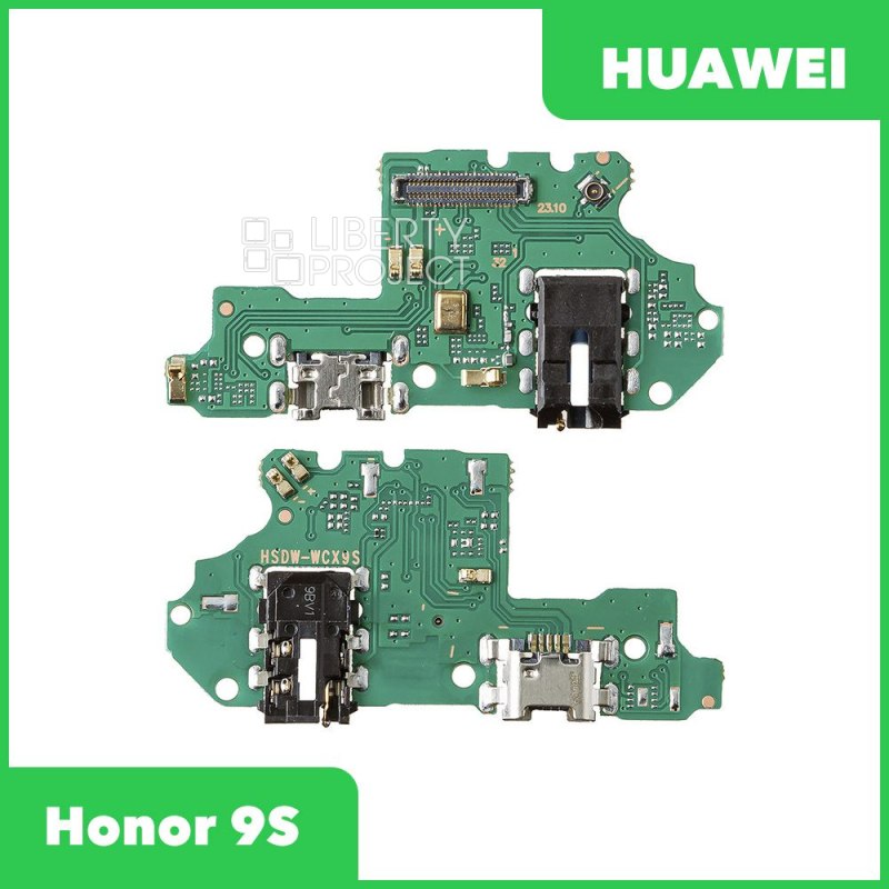 Шлейф/FLC Huawei Honor 9S системный разъём/гарнитура/микрофон
