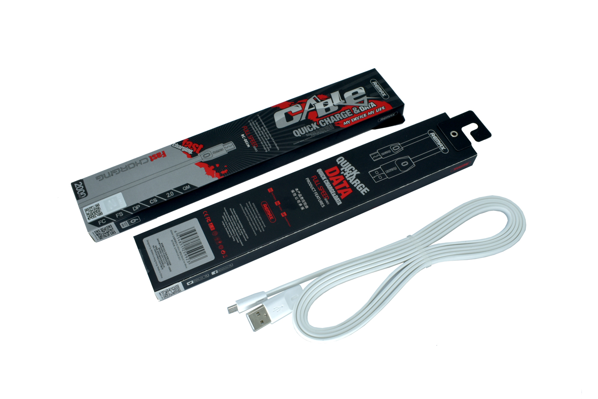 USB Провод REMAX Micro 1m RC-001m Black