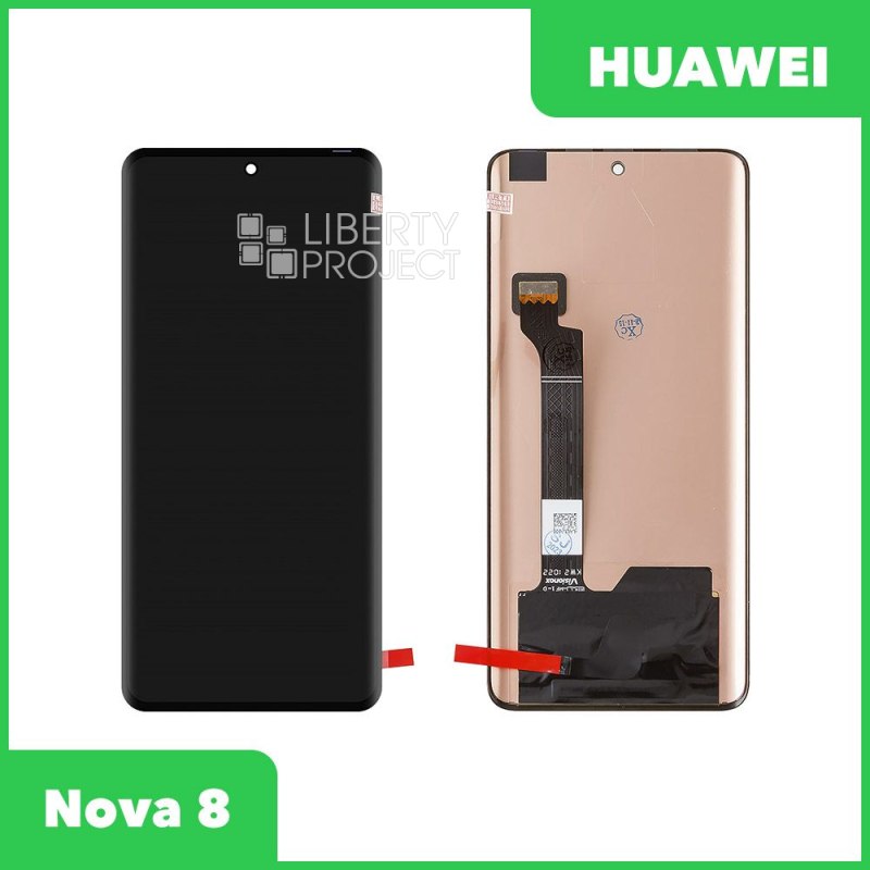 LCD дисплей для Huawei Nova 8 (ANG-LX1) с тачскрином (черный) 100% OR