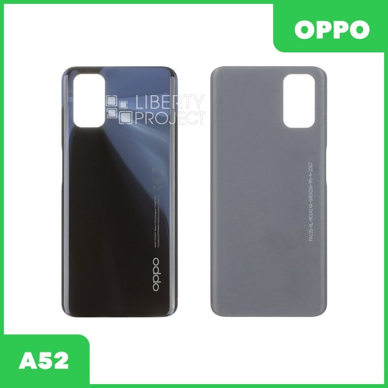 Задняя крышка для OPPO A52/A72 4G/A92 (CPH2069/CPH2067/CPH2059) (черный)