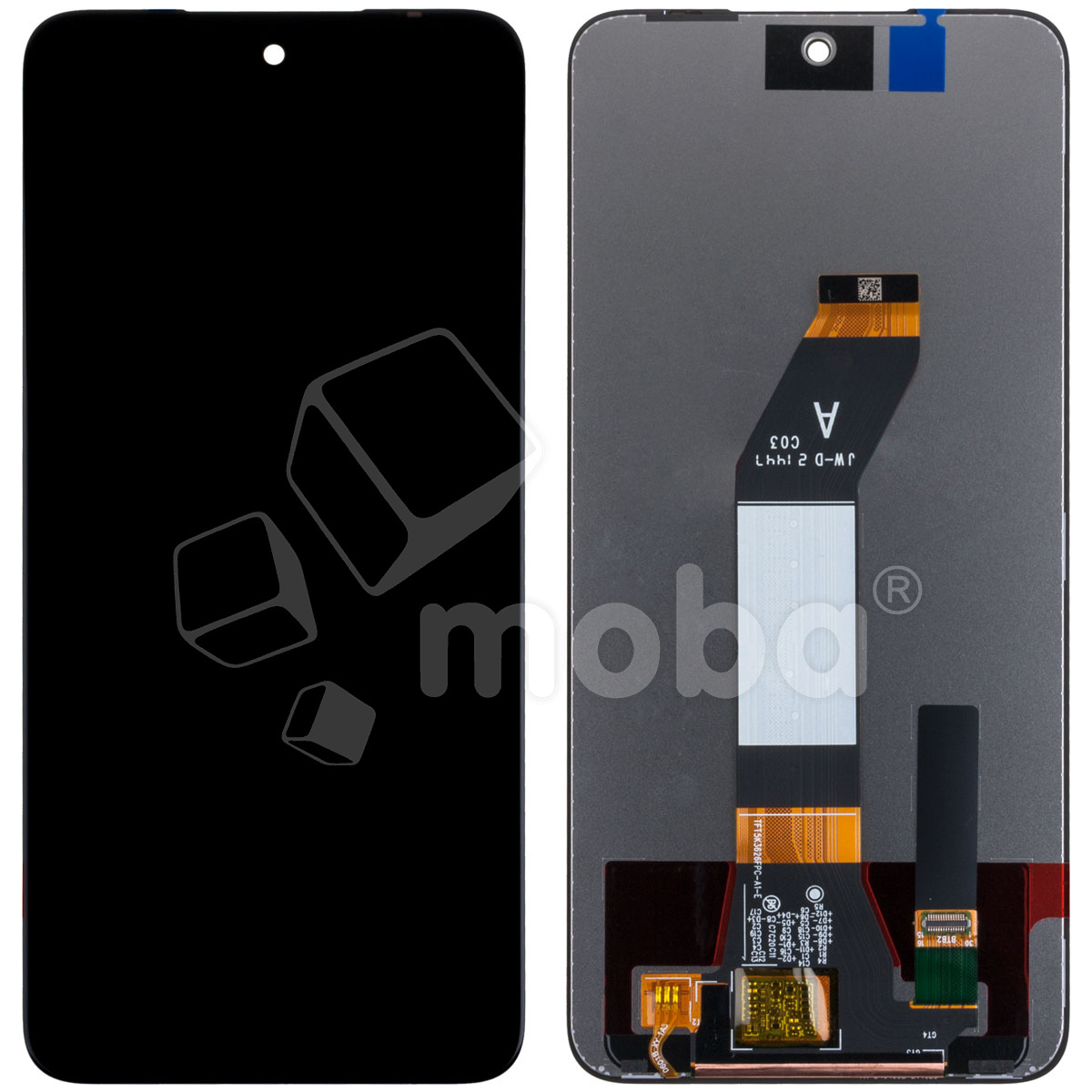 Дисплей для Xiaomi Redmi 10 (21061119DG/21061119AG) в сборе с тачскрином Черный - OR (HD+, 300 Кд/м2, 90 Гц)