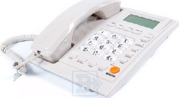 Телефон проводной ВЕКТОР 801/02 WHITE