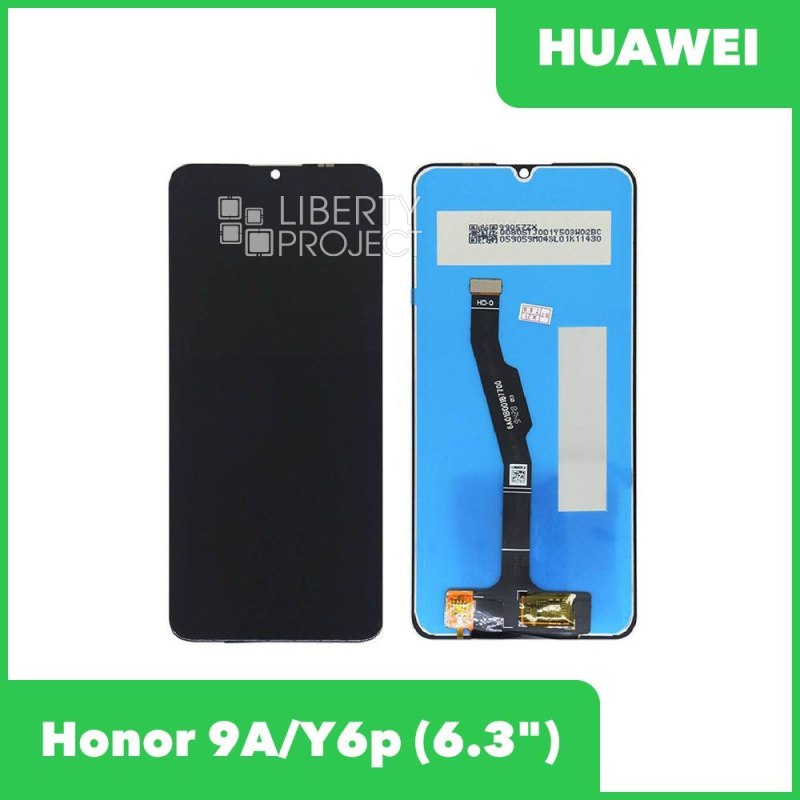 LCD дисплей для Huawei Honor 9A/Y6p (MOA-LX9N) с тачскрином (черный)