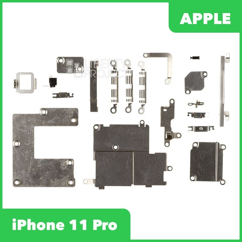 Набор внутренних крепежей и планок для iPhone 11 Pro (Комплект креплений)