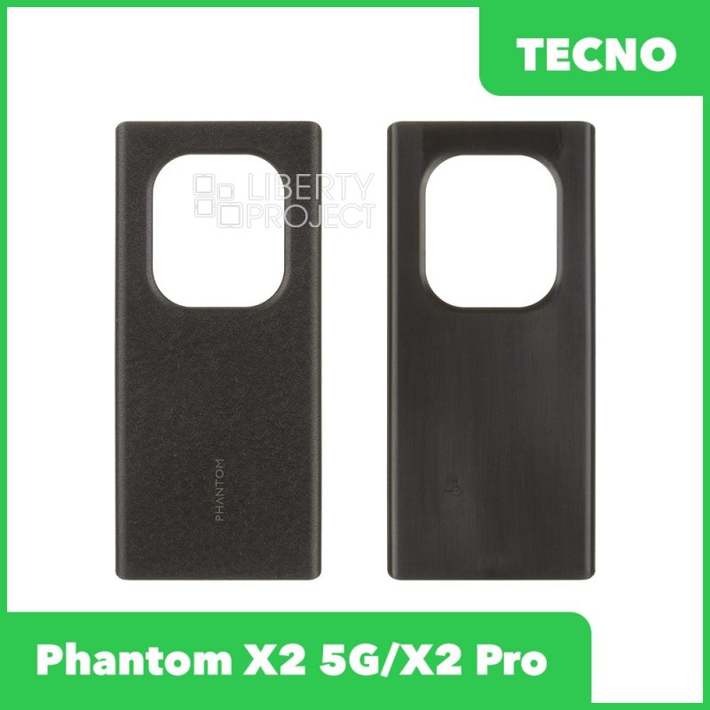 Задняя крышка для Tecno Phantom X2 5G (AD8)/Phantom X2 Pro (AD9) (серый)