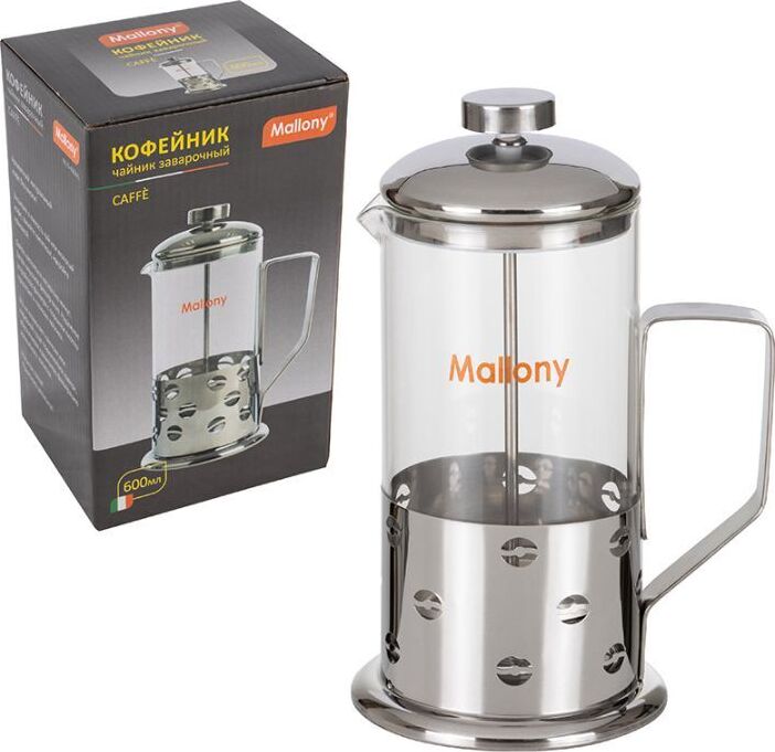 Френч-пресс MALLONY B535-600ML Caffe 600мл (950146)