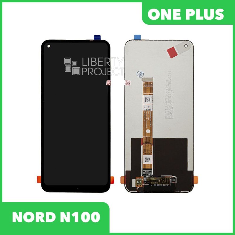 LCD дисплей для OnePlus Nord N100 в сборе с тачскрином (черный) Premium Quality