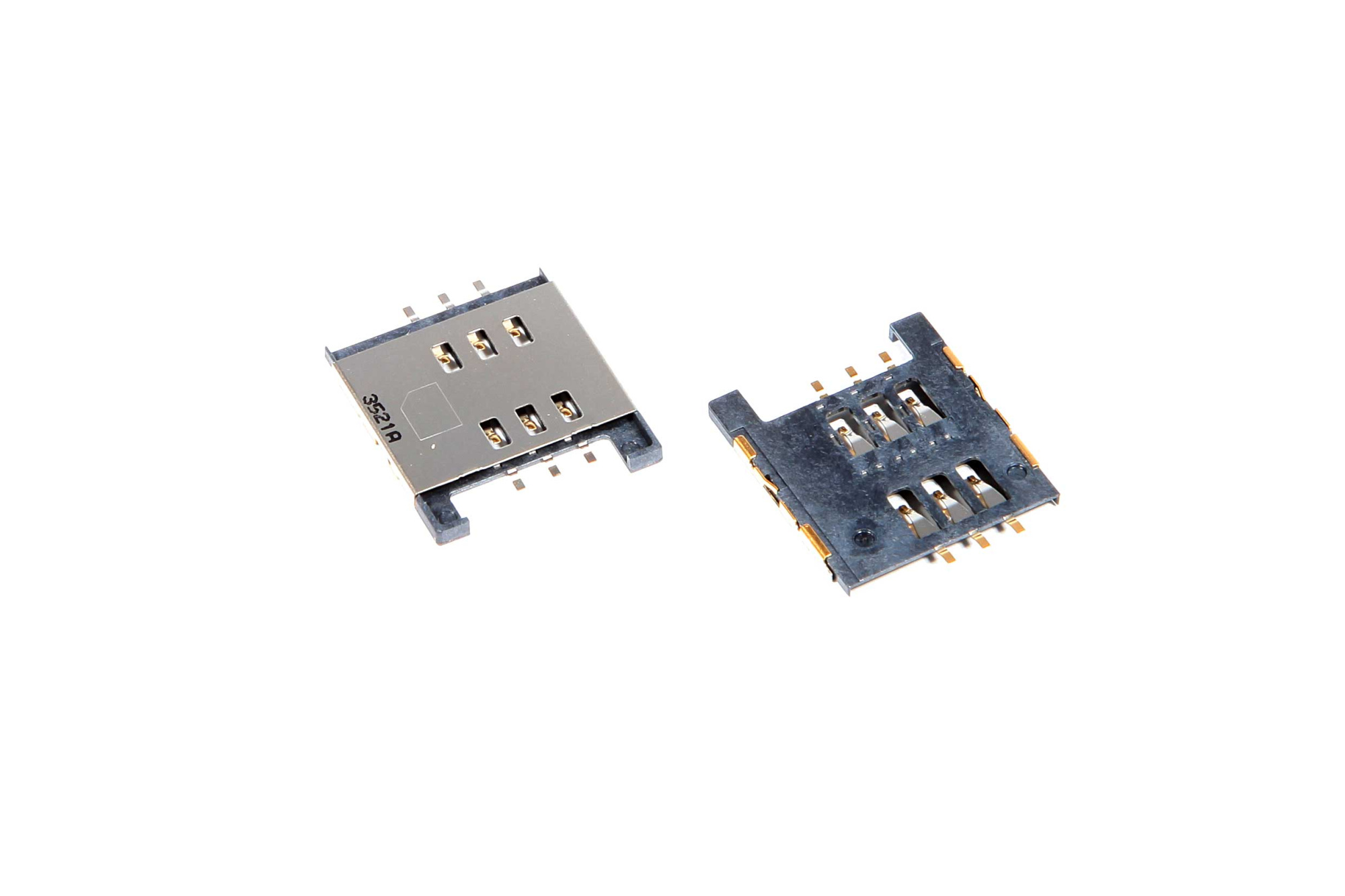 Коннектор SIM-карты (сим), mmc коннектор для LG E405/P880/A230 (S37)