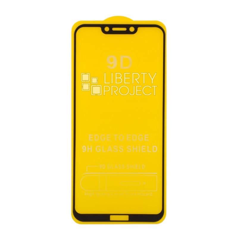 Защитное стекло Colorful Tempered Glass для Huawei Honor Play черная рамка