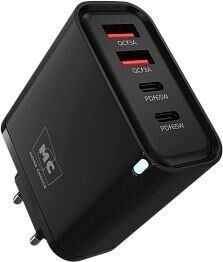 СЗУ MORE CHOICE (4620202555649) NC95 2USB+2Type-C 3.0A PD 65W Black