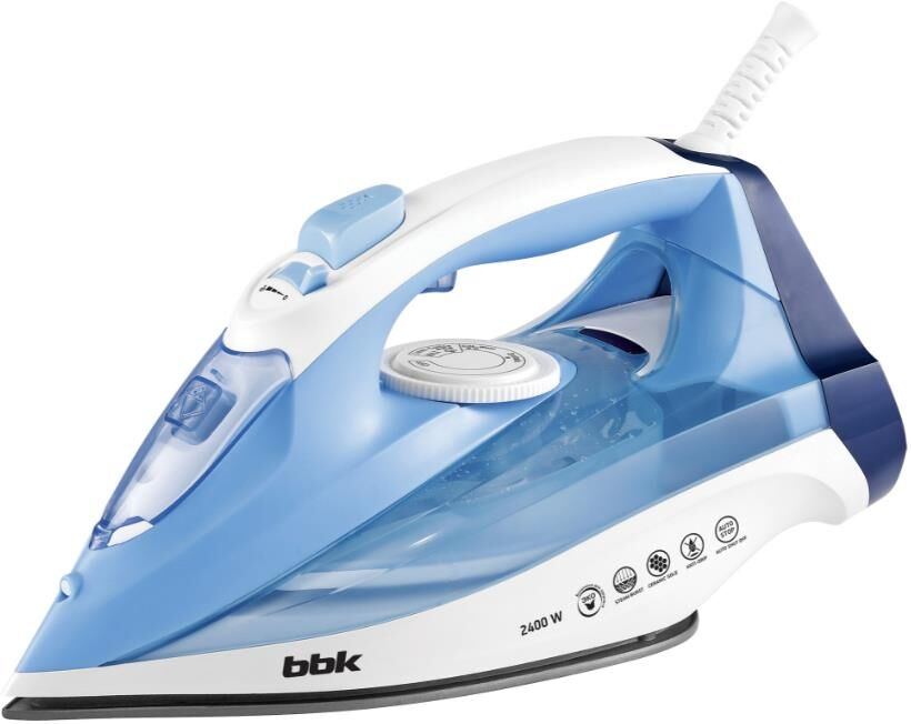 Утюг BBK ISE-2411 голубой