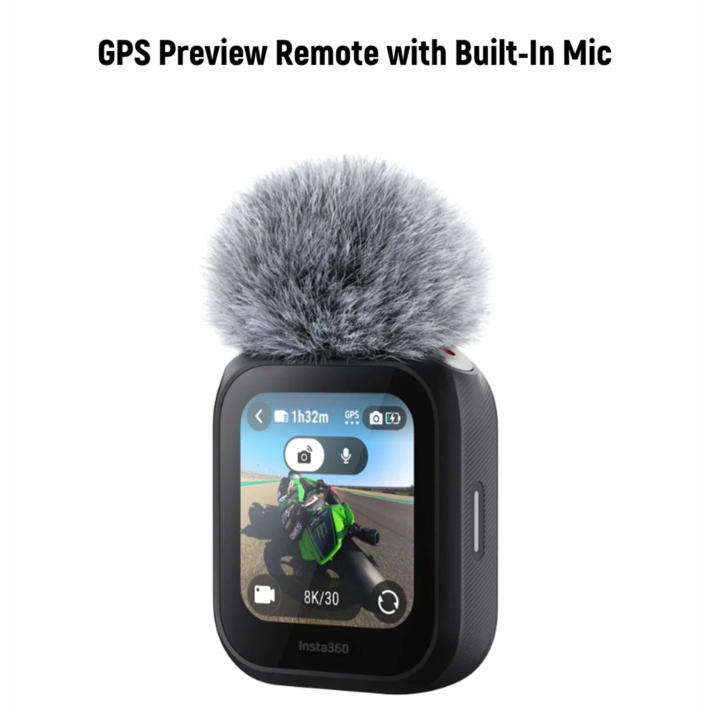Пульт дистанционного управления GPS Preview Remote with Built-in Insta360 со встроенным микрофоном
