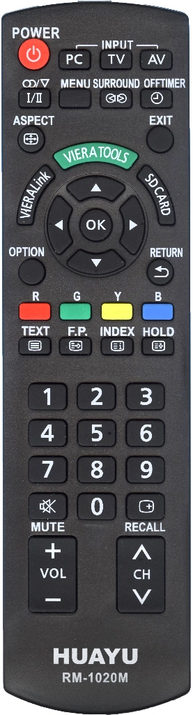 Универсальный пульт Huayu для Panasonic RM-1020M