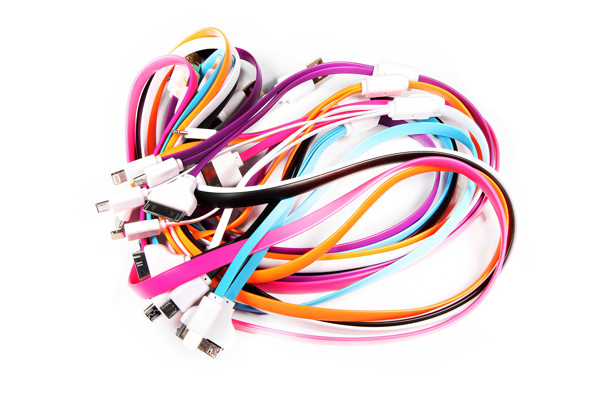 USB Провод 5/5S/4/4S Lightning/Micro/S5/Note 3 Galaxy N9000 4in1