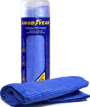 GOODYEAR GY000002 синтетическая замша 43х64 см с тиснением в тубе