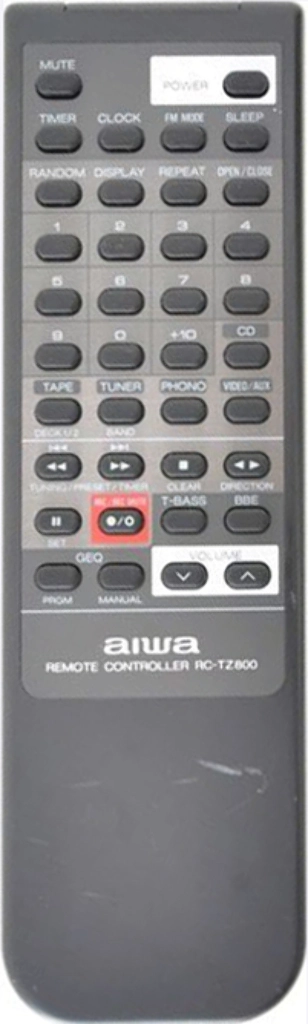 Пульт Aiwa RC-TZ800 для музыкального центра Aiwa