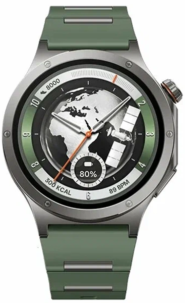 OnePlus Watch 4 Evergreen Titanium (зеленые)