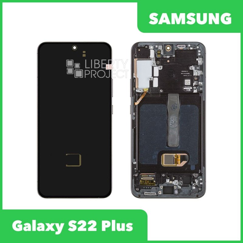 LCD дисплей для Samsung Galaxy S22 Plus SM-S906 в сборе в рамке CK OLED (черный)