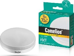 CAMELION (13474) LED8-GX53/830/GX53/8Вт