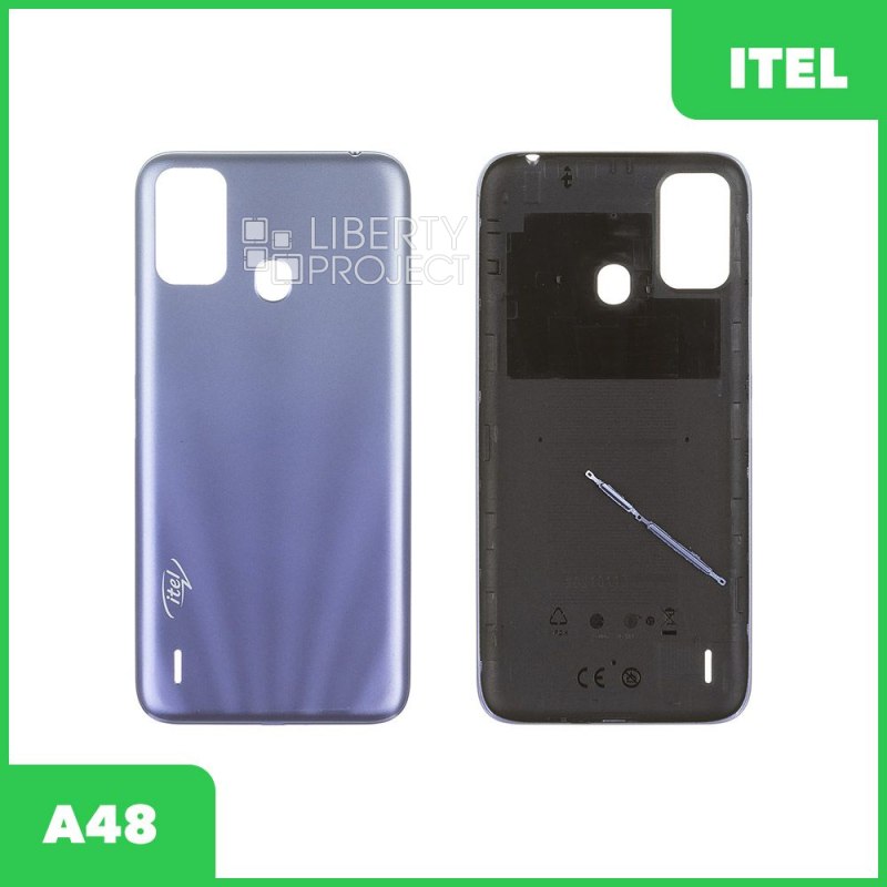 Задняя крышка для Itel A48 (L6006) (фиолетовый)