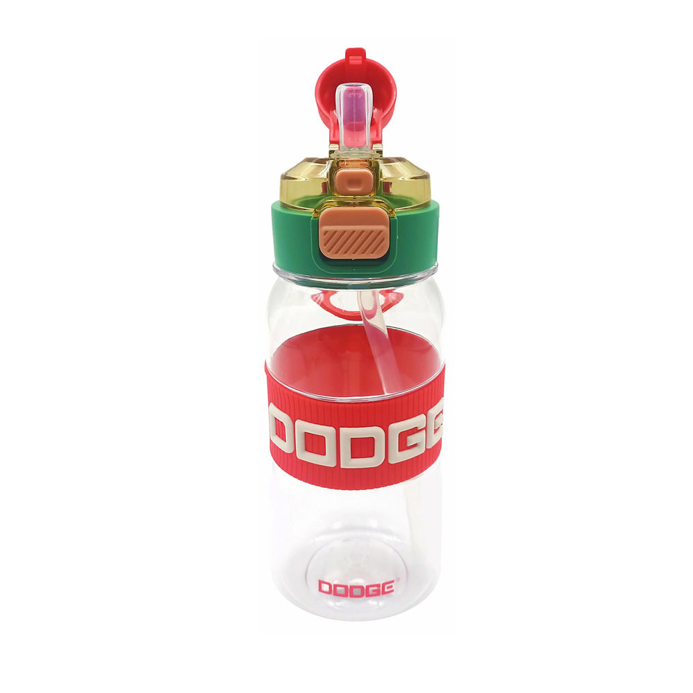Бутылка DOOGE, DL-24646, Tritan Drinking Cup, Tritan, 760мл, с трубочкой, цвет: красный