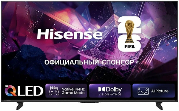 65" Телевизор Hisense 65E7S PRO (2026) 4K UHD QLED Smart TV 144 Гц (EAC)