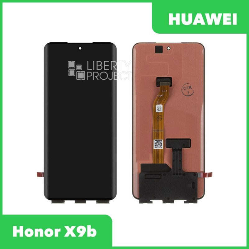 LCD дисплей для Huawei Honor X9b (ALI-NX1) с тачскрином (черный) AMOLED 100% OR