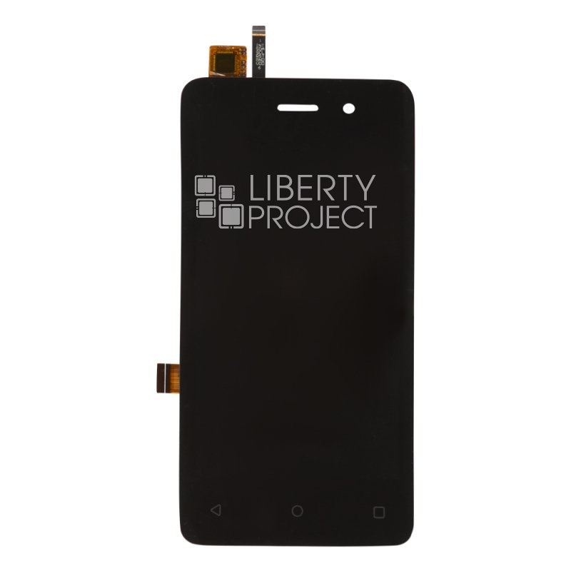 LCD дисплей для Fly FS405 Stratus 4 в сборе с тачскрином (черный)