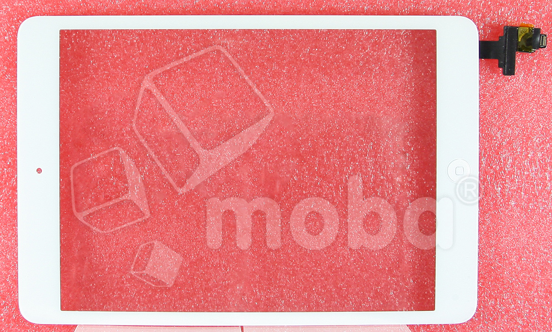 Тачскрин для iPad mini 1/2 2012/2013 (A1432/A1454/A1455/A1489/A1490/A1491) в сборе с микросхемой Белый