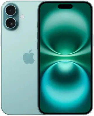 Смартфон Apple iPhone 16 Plus 256Gb nano SIM + eSIM teal (бирюзовый)