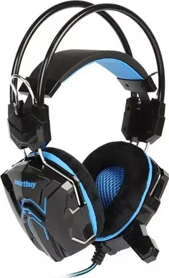Наушники с гарнитурой SMARTBUY (SBHG-1000) RUSH SNAKE черно-синий
